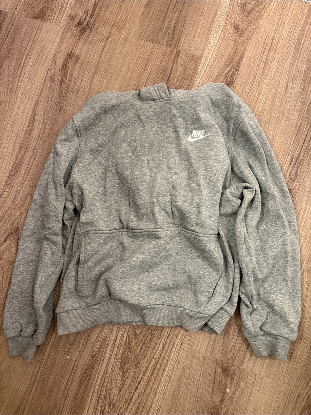 Nike Heather Grey Hoodie